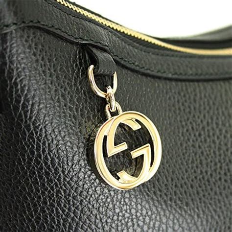 brand new gucci black leather hand bag 449711|vintage black gucci shoulder bag.